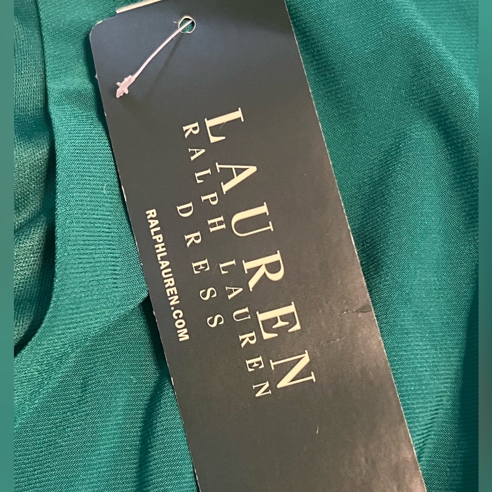 Lauren Ralph Lauren NWT Turquoise Green Women Size 8 Stretch - Picture 13 of 13